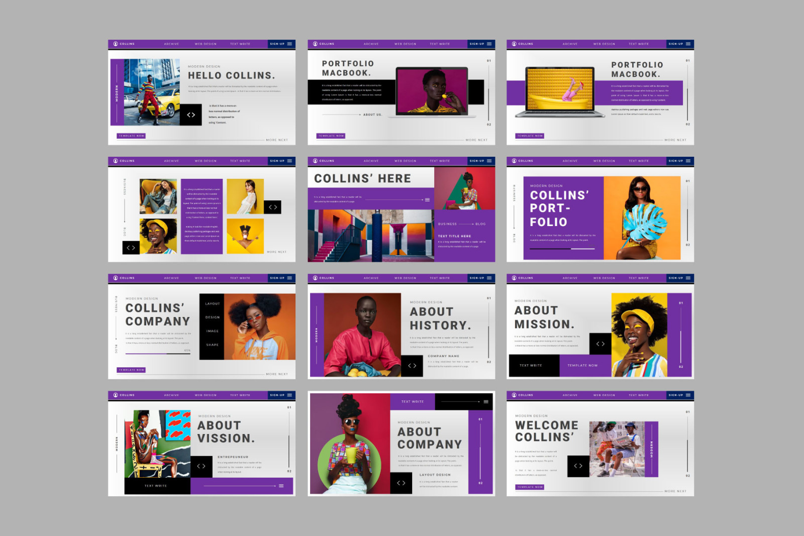 COLLINS Powerpoint Template