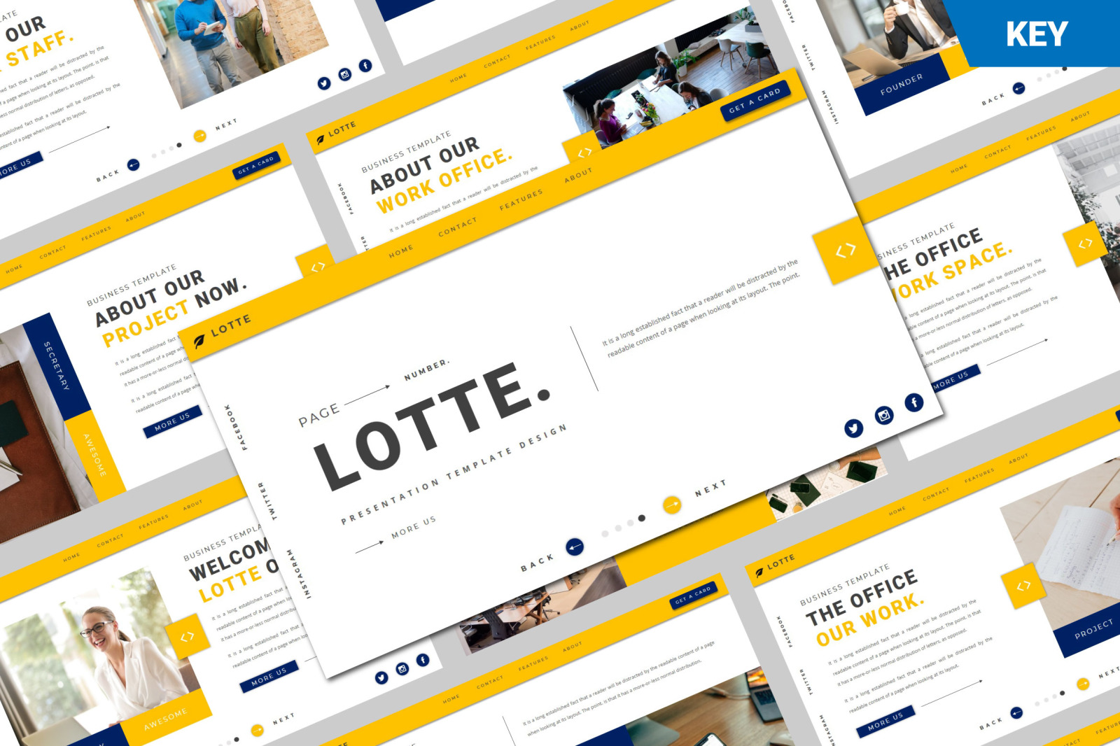 LOTTE Keynote Template