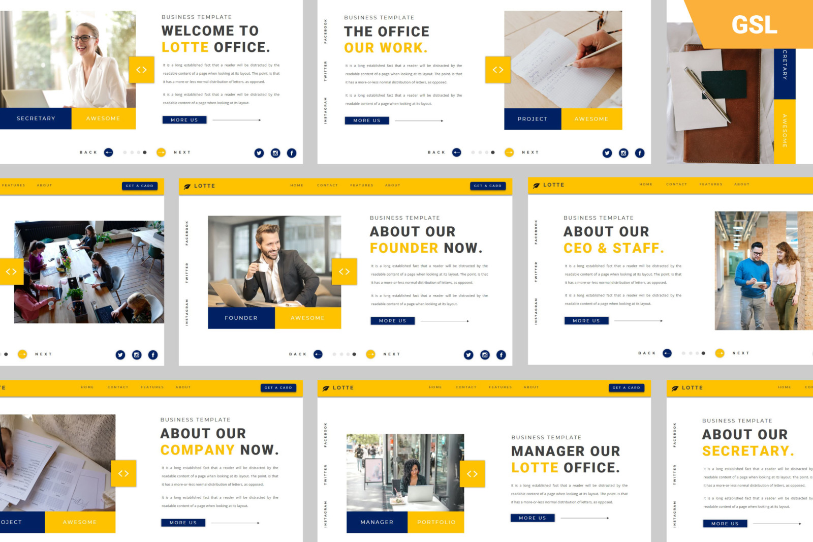 LOTTE Google Slides LOTTE Google Slides