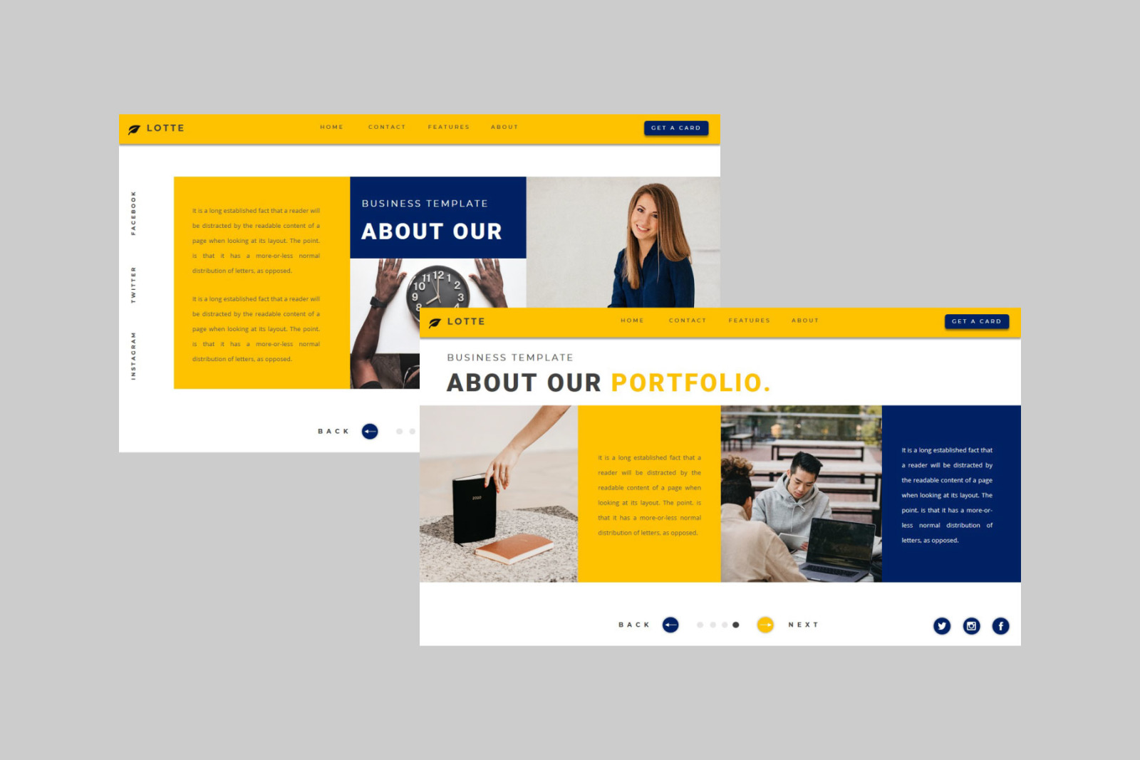 LOTTE Google Slides LOTTE Google Slides