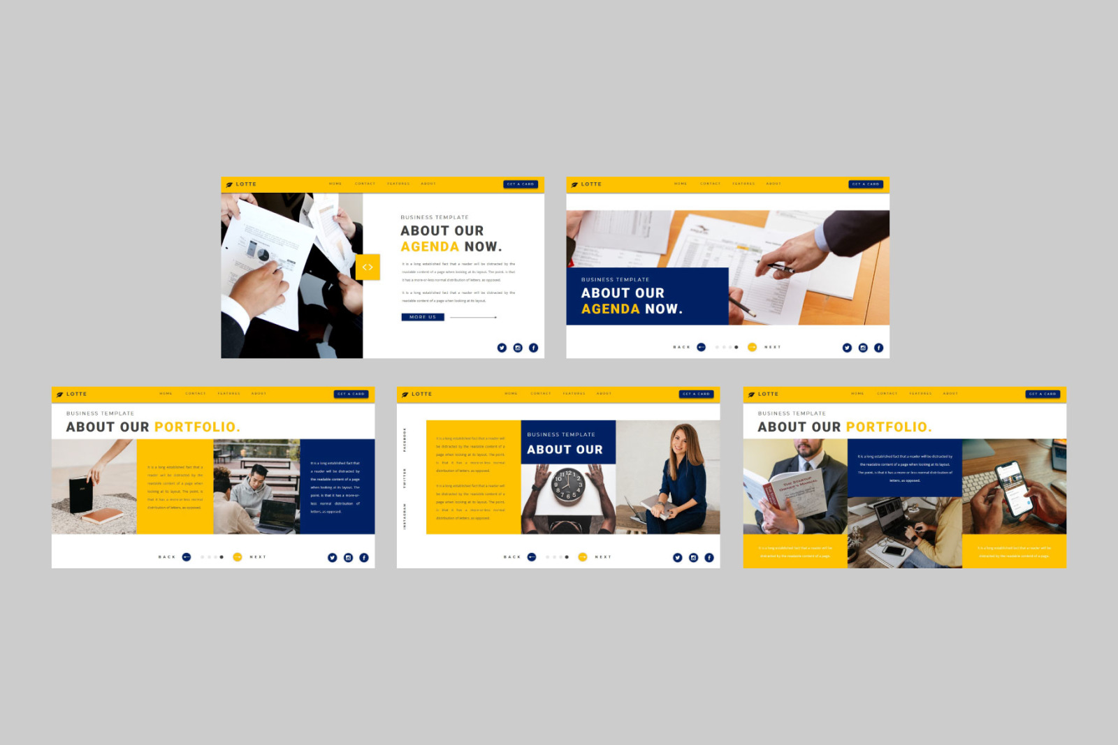 LOTTE Google Slides LOTTE Google Slides