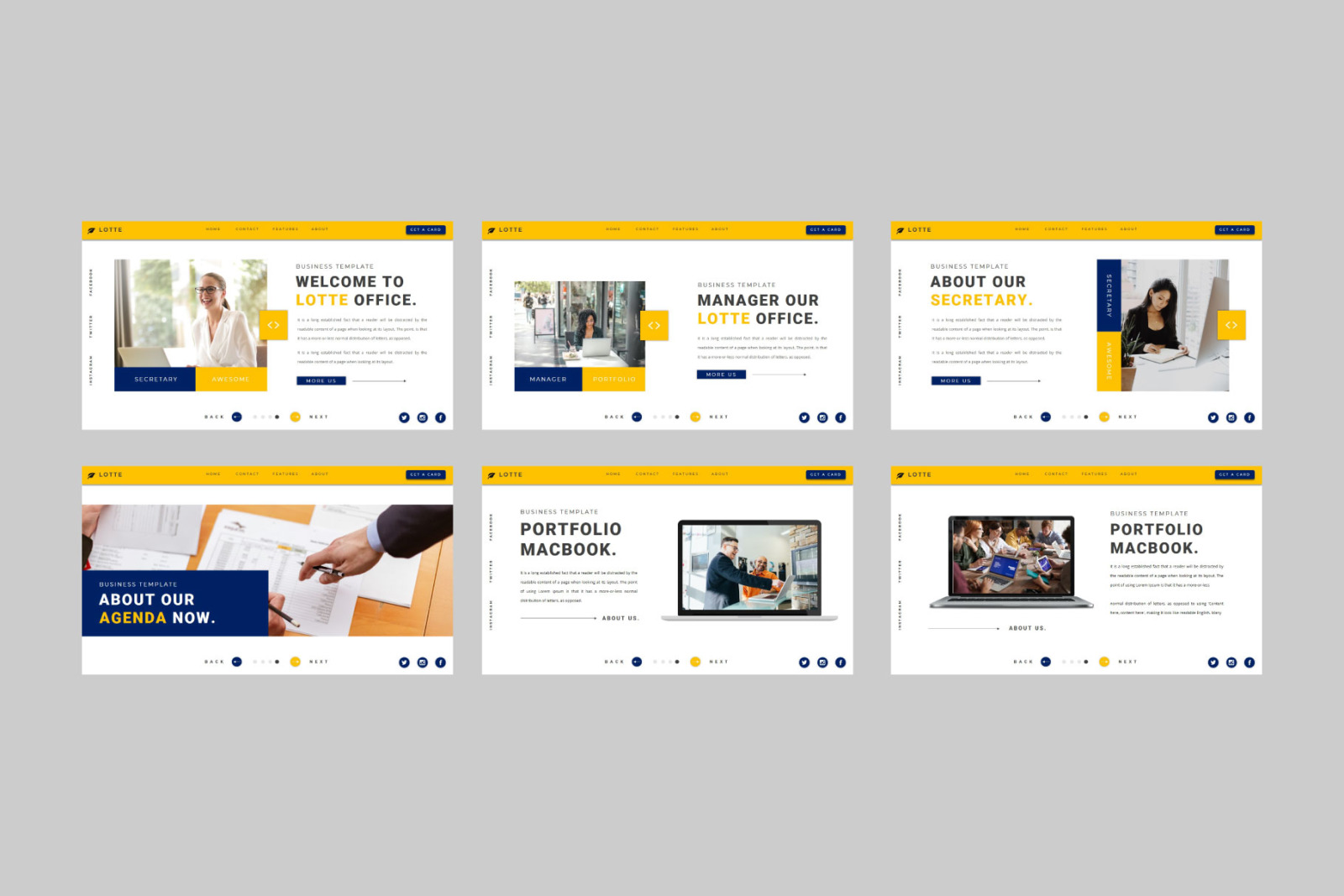 LOTTE Google Slides