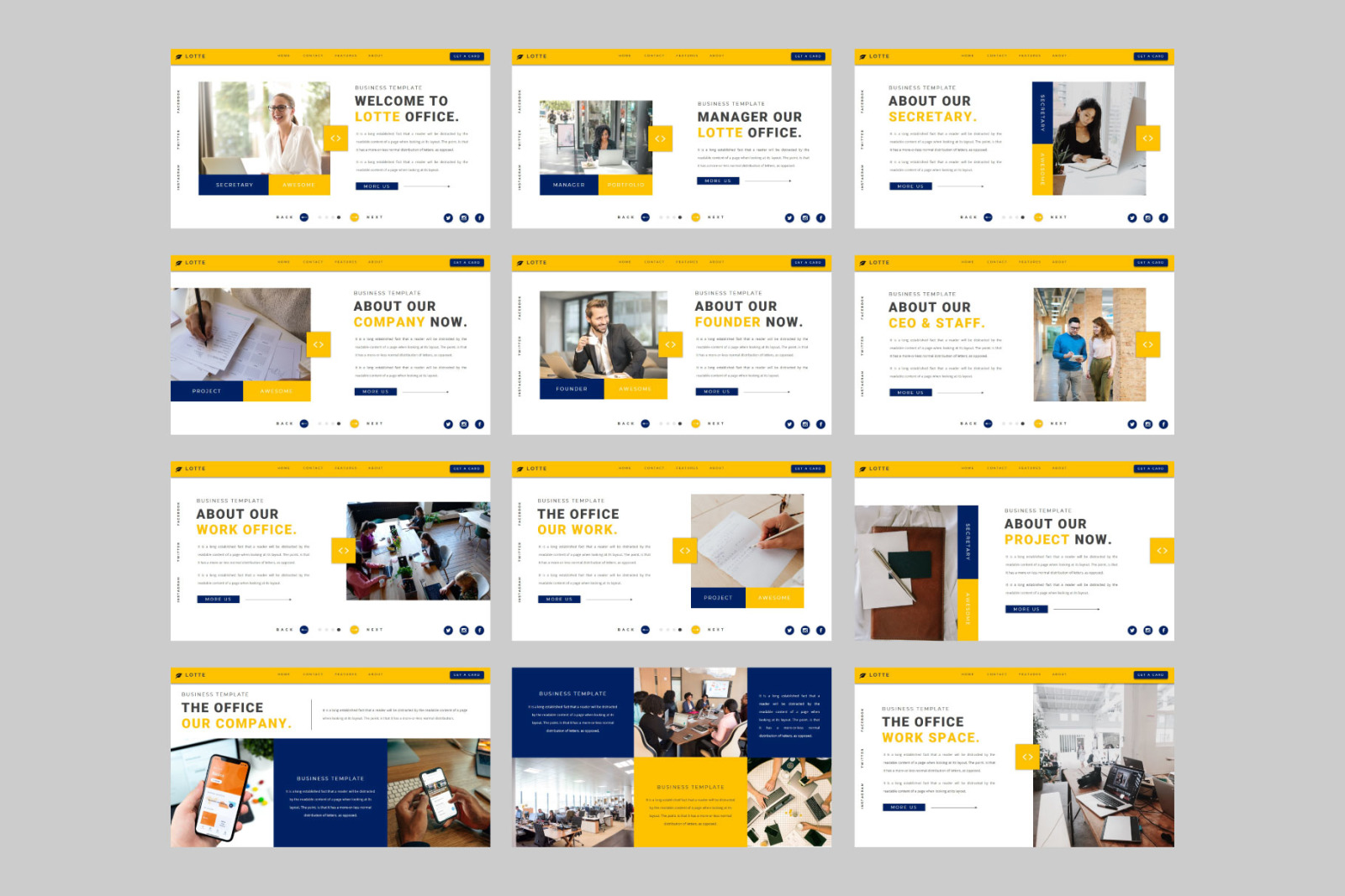 LOTTE Google Slides LOTTE Google Slides