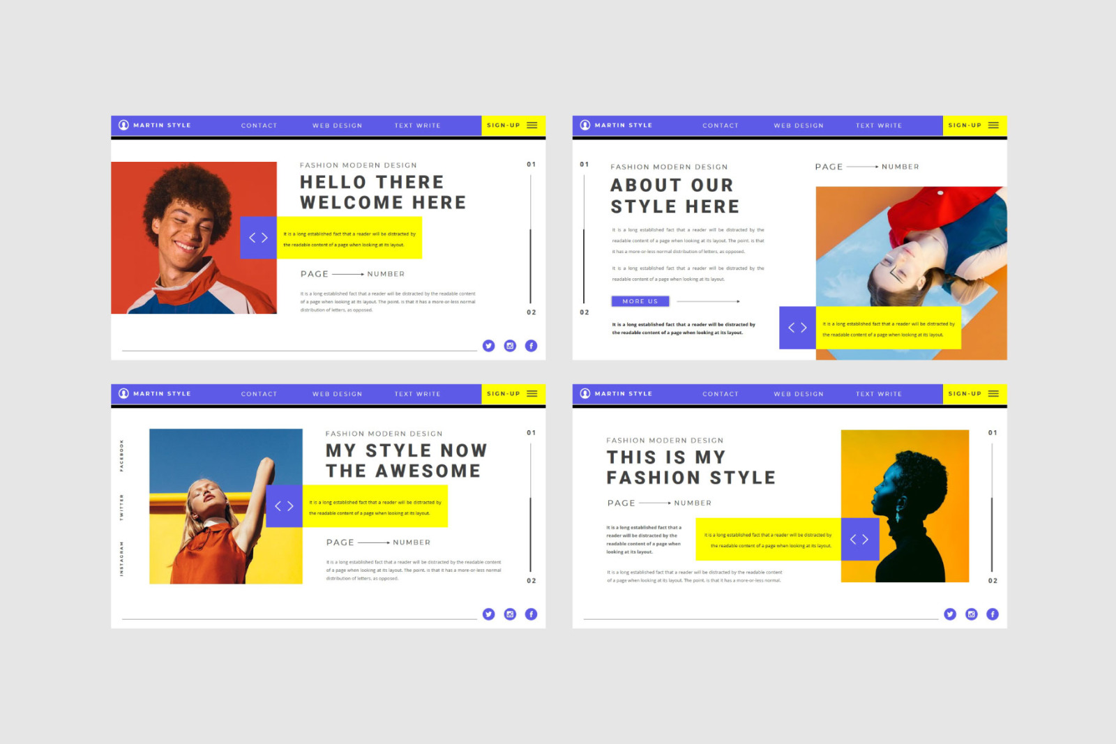 MARTIN Powerpoint Template