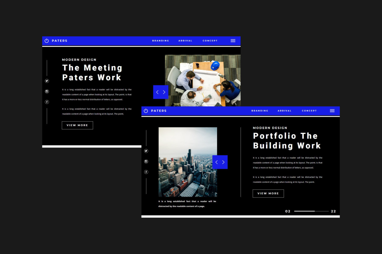 PATERS Powerpoint Template