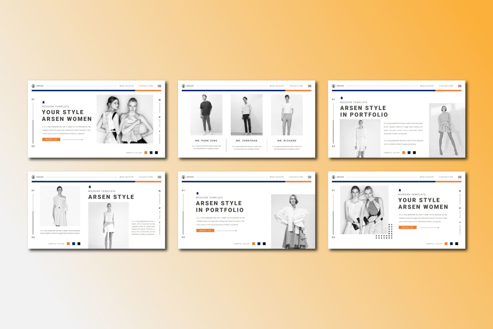 ARSEN Powerpoint Template