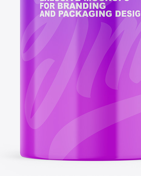 Glossy Bottle Mockup