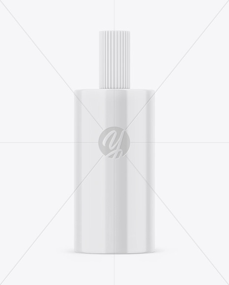 Glossy Bottle Mockup