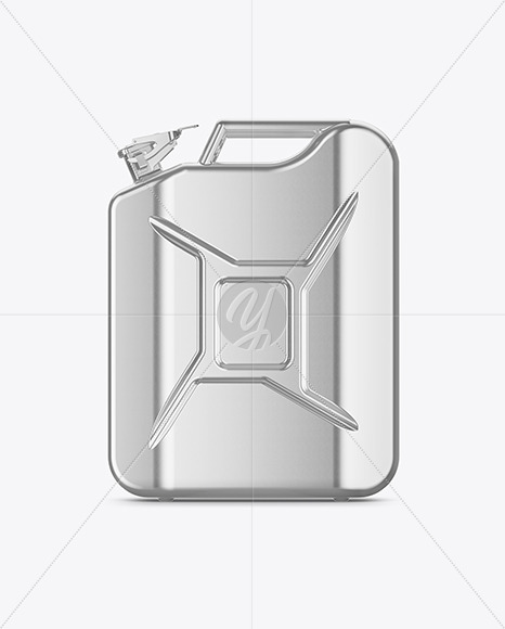 Metallic Fuel Jerrycan - Front View