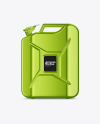 Metallic Fuel Jerrycan - Front View