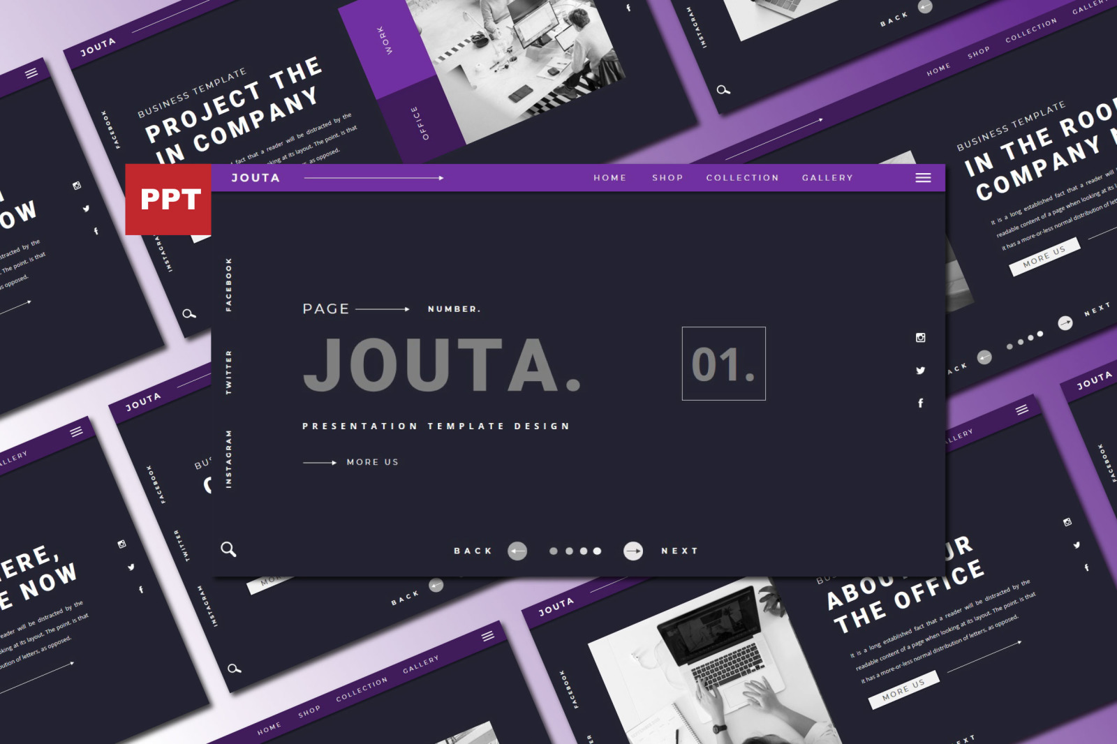 JOUTA Powerpoint Template JOUTA Powerpoint Template