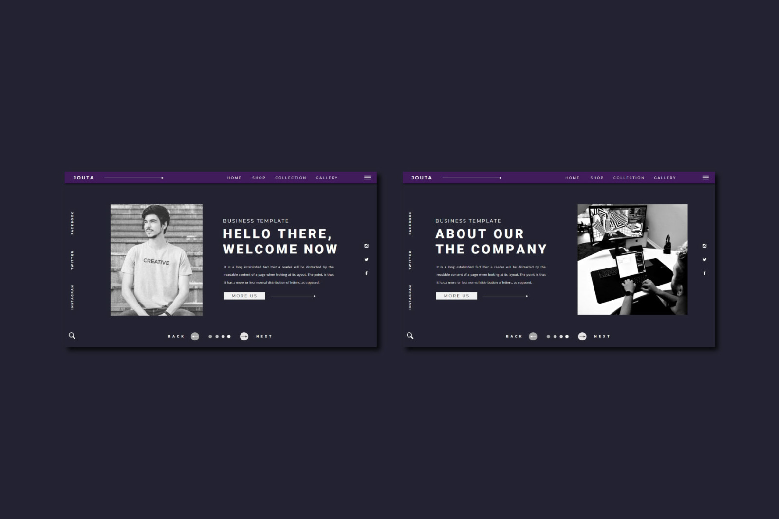 JOUTA Powerpoint Template JOUTA Powerpoint Template