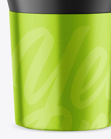 Metallic Thermo Cup Mockup