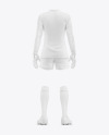 Women’s Goalkeeper Mockup - Back View