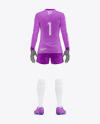 Women’s Goalkeeper Mockup - Back View