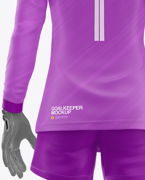 Women’s Goalkeeper Mockup - Back View