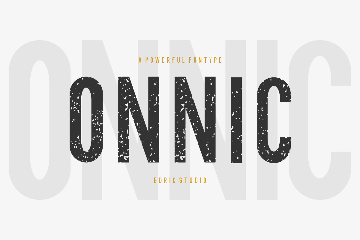 ONNIC 4 Styles Font ONNIC 4 Styles Font