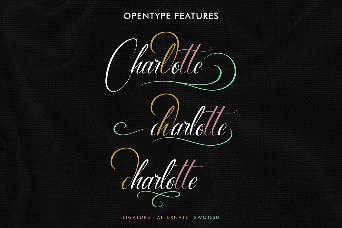 Ameralda Calligraphy Font Ameralda Calligraphy Font
