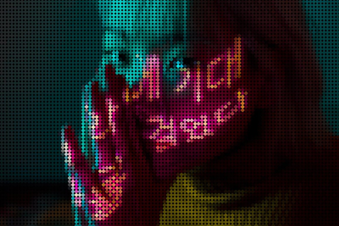 Matrix Dot Effect for Photoshop Matrix Dot Effect for Photoshop