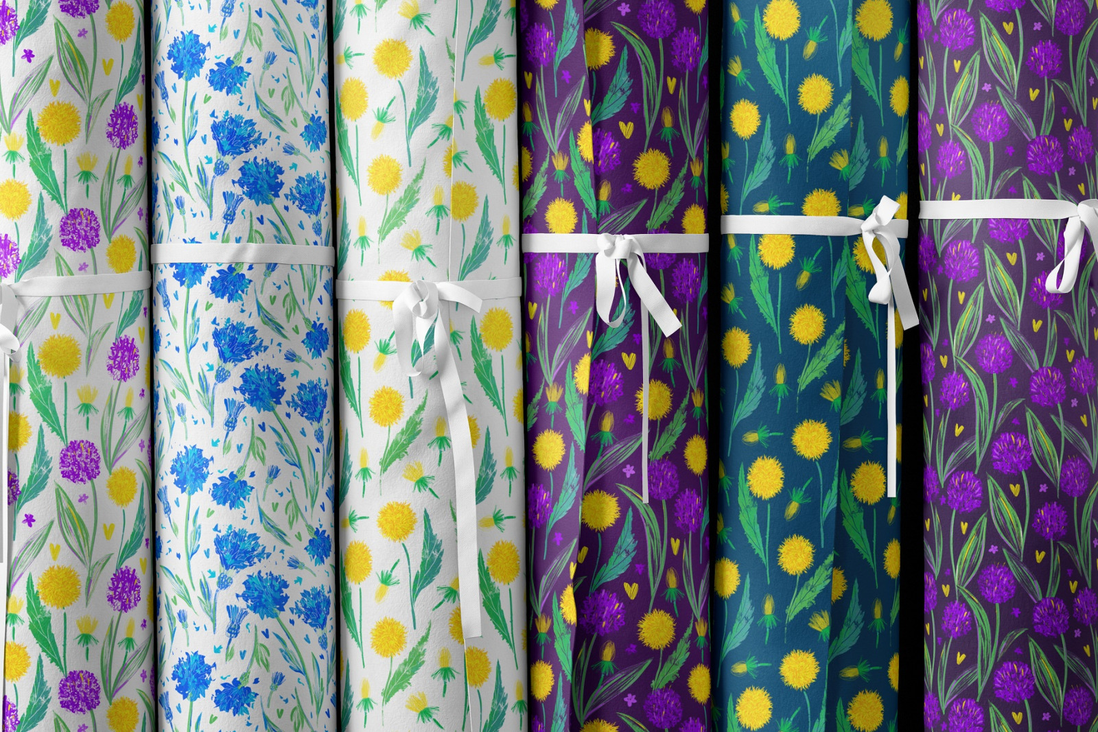 Wildflowers Pattern Collection Wildflowers Pattern Collection