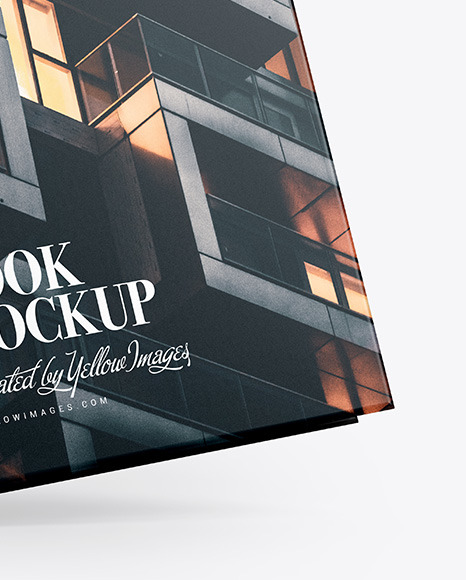 Two Hardcover Books w/ Matte Covers Mockup