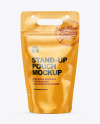 Glossy Stand-up Pouch Mockup