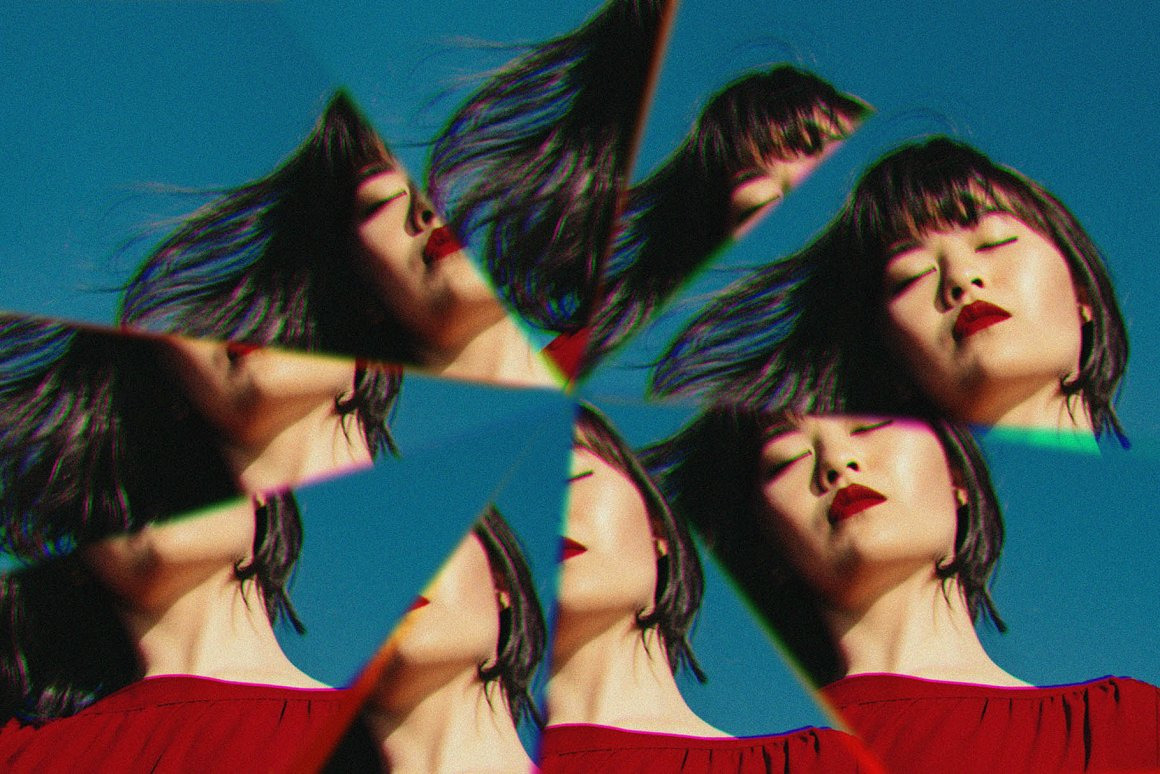 Prism Kaleidoscope Photo Effect Prism Kaleidoscope Photo Effect