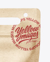 Kraft Stand-up Pouch Mockup