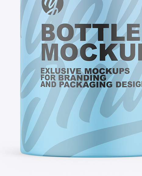 Matte Bottle Mockup