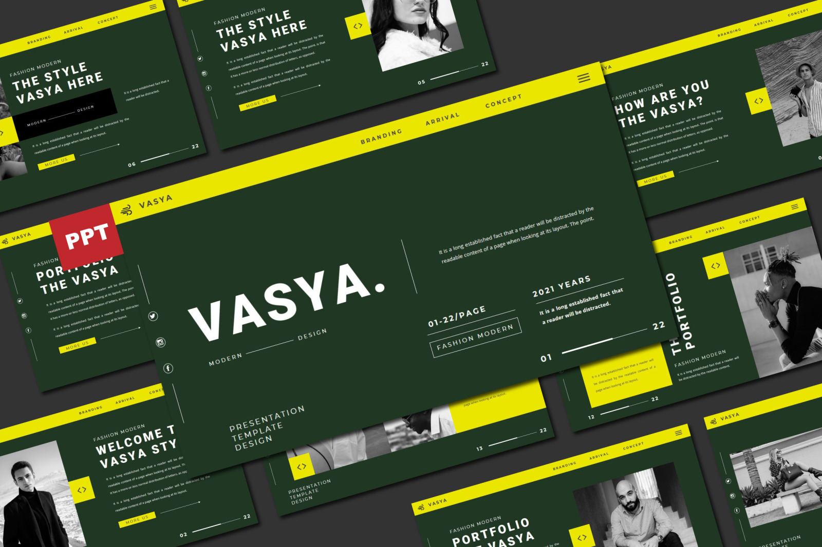 VASYA Powerpoint Template