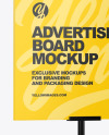 Advertising Board Mockup