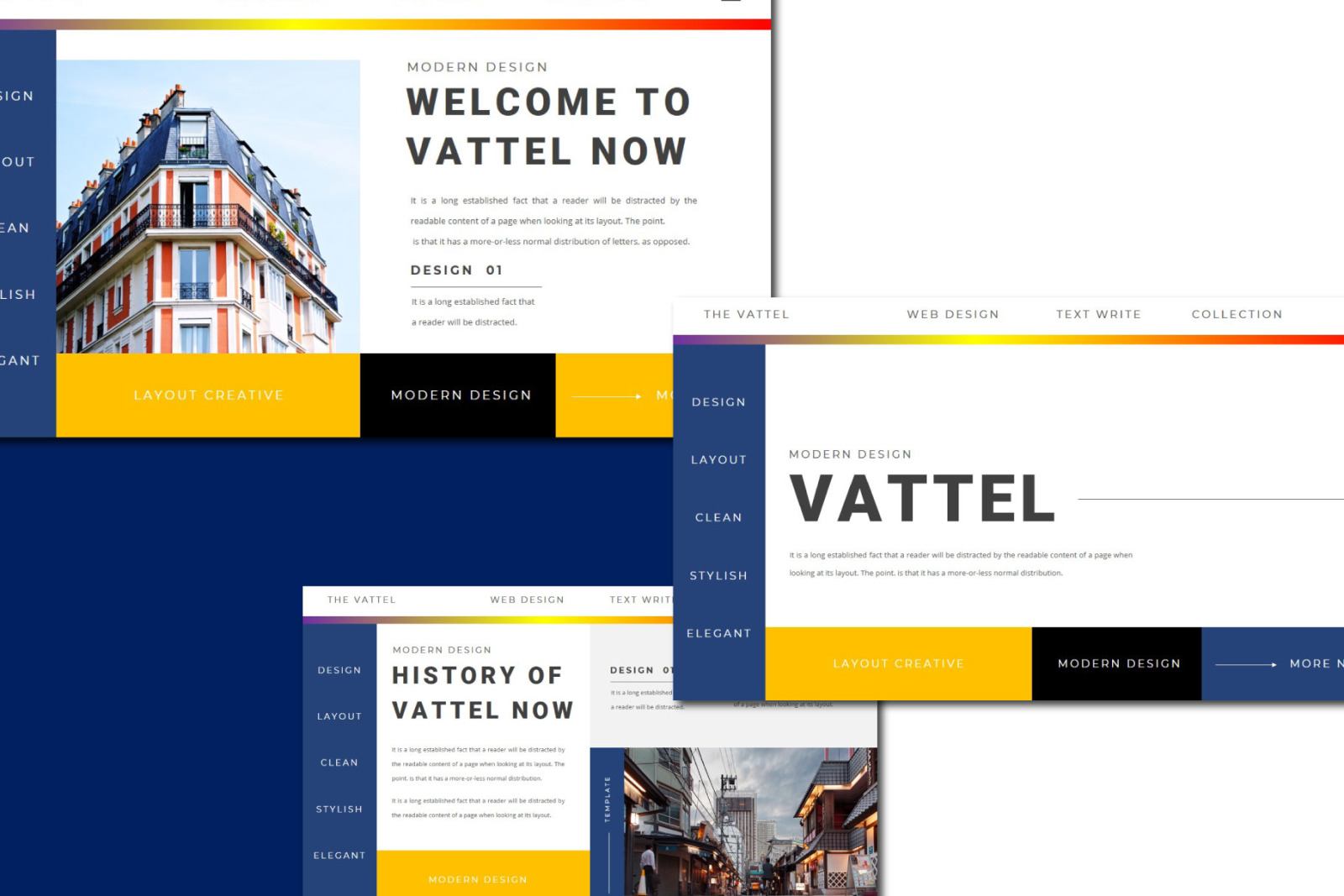VATTEL Powerpoint Template VATTEL Powerpoint Template
