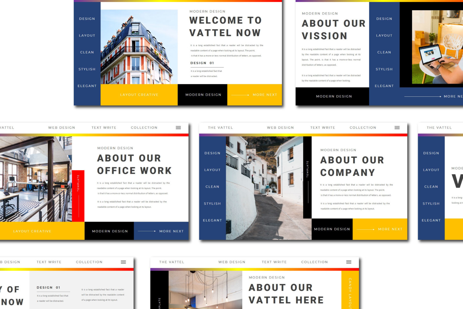 VATTEL Powerpoint Template VATTEL Powerpoint Template