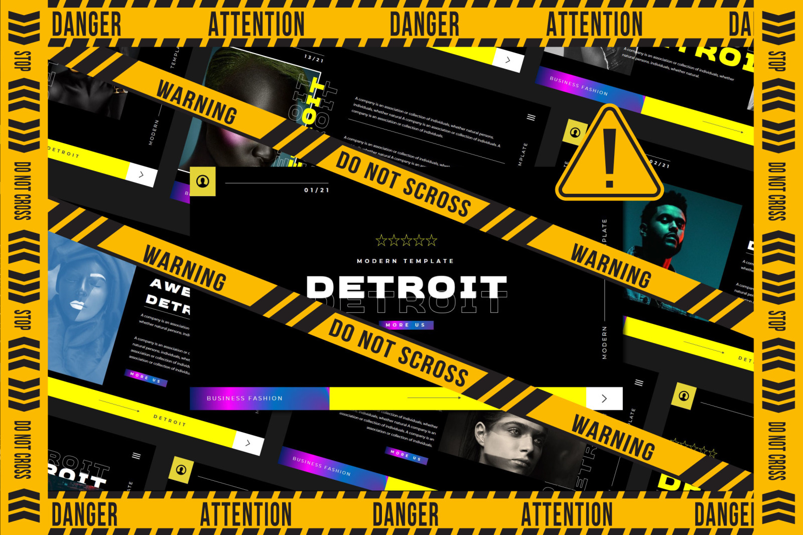 DETROIT Google Slides DETROIT Google Slides