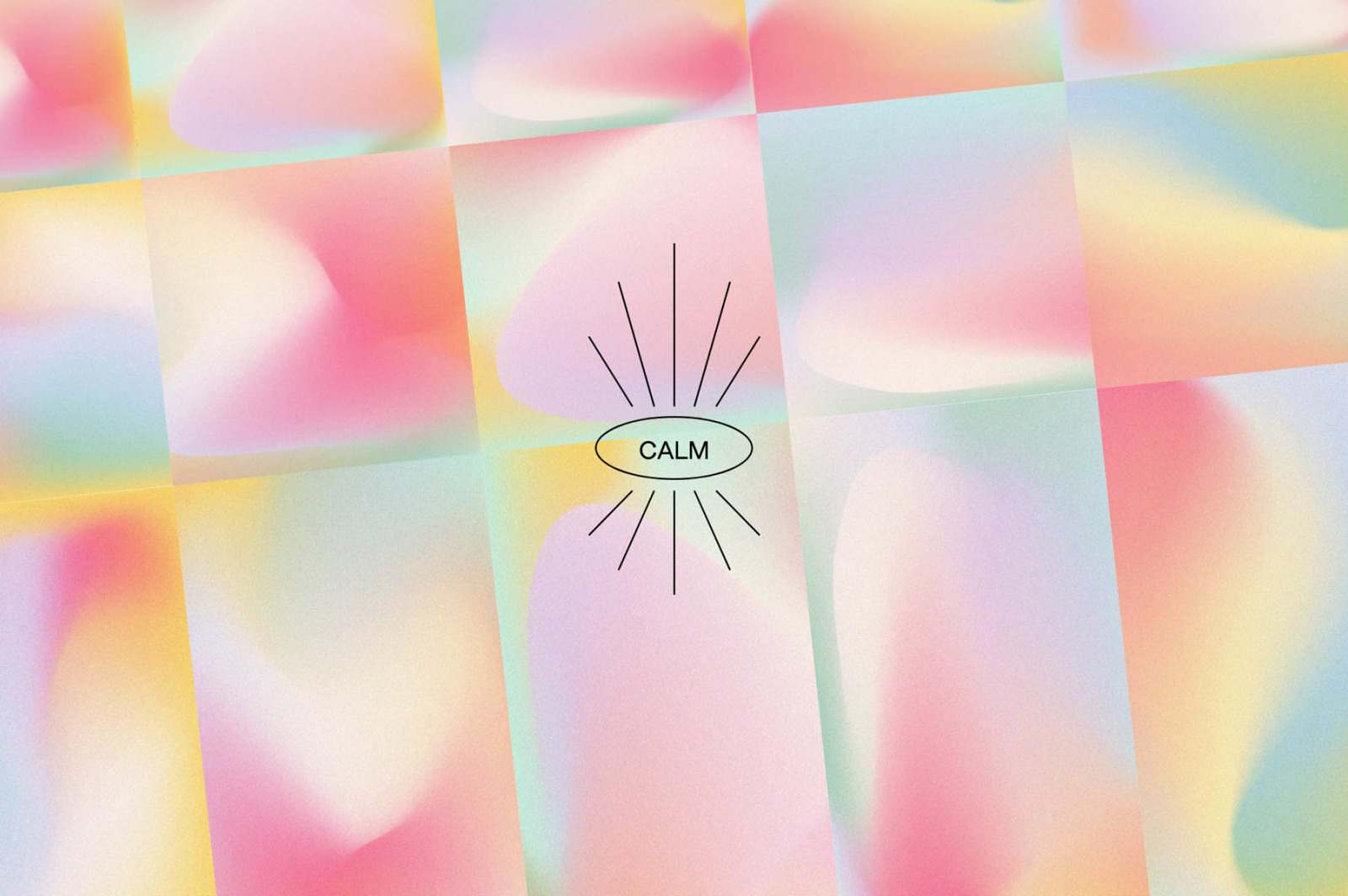 Angeles - Retro Gradients & Shapes Angeles - Retro Gradients & Shapes
