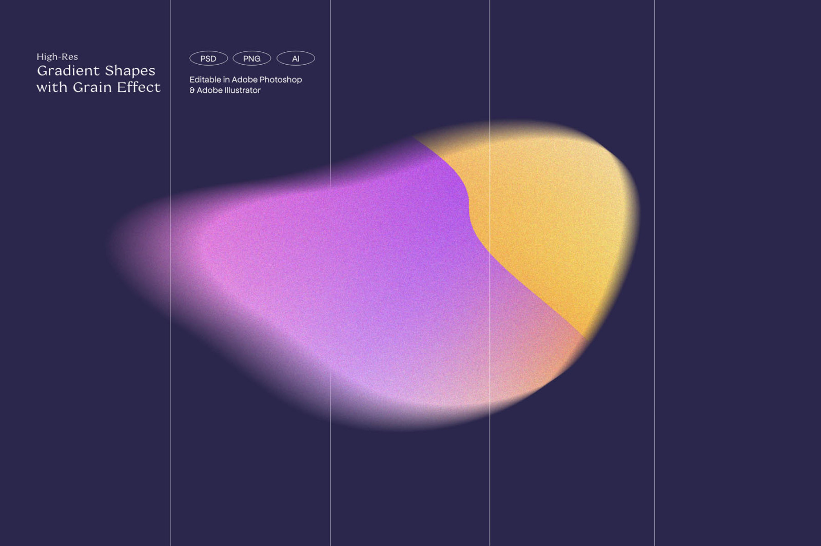 Angeles - Retro Gradients &amp; Shapes