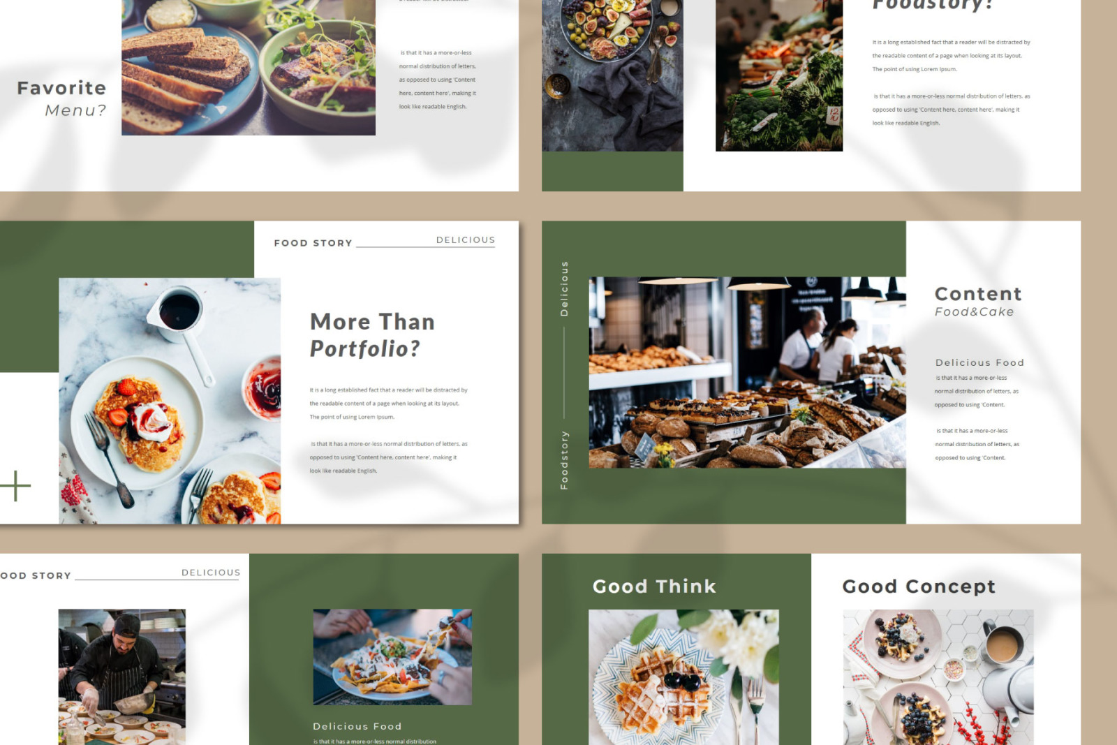 FOODRESTO Powerpoint Template