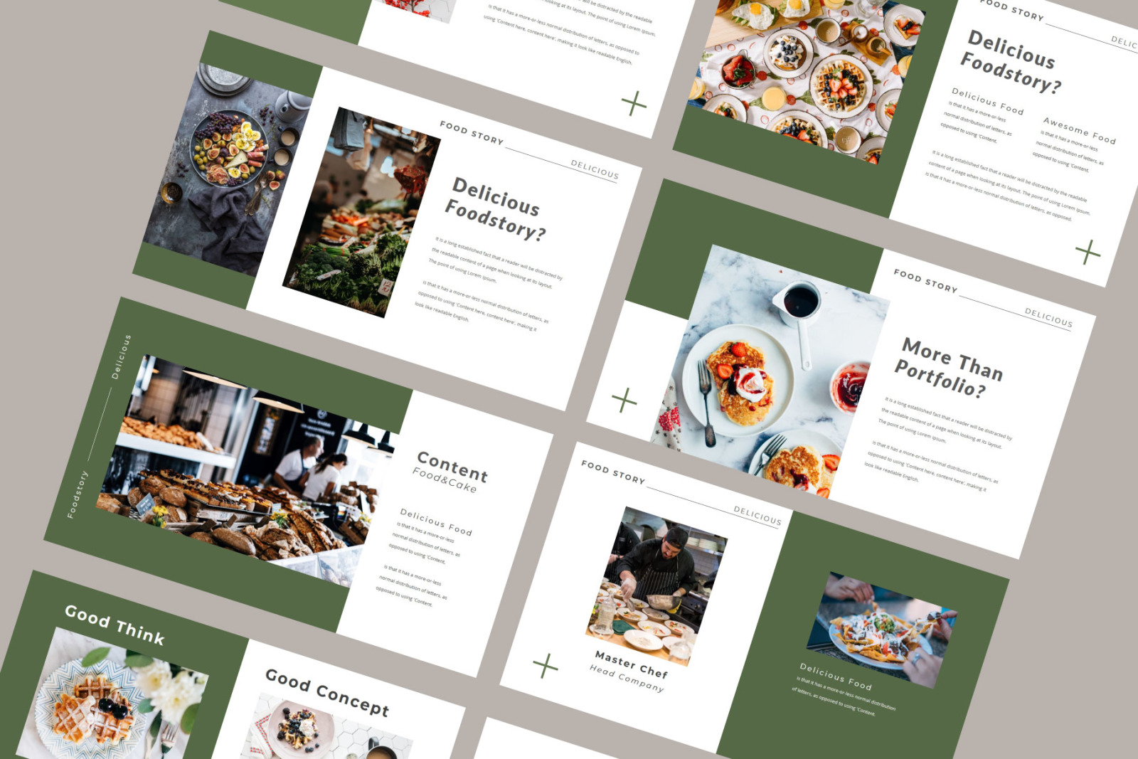 FOODRESTO Powerpoint Template FOODRESTO Powerpoint Template