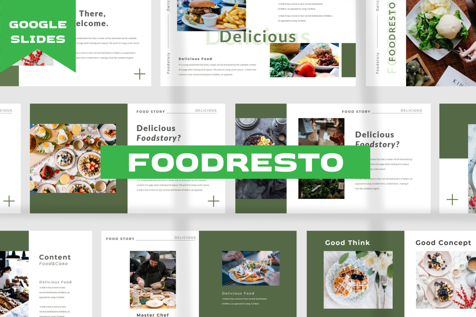 FOODRESTO Google Slides FOODRESTO Google Slides
