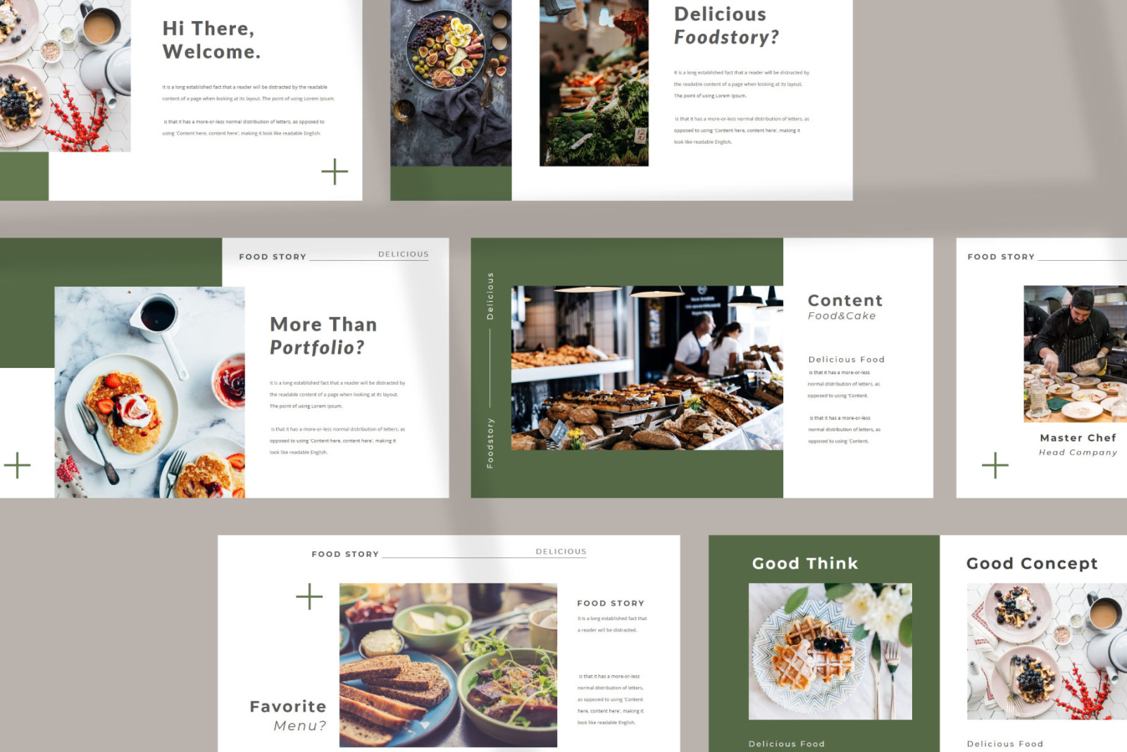 FOODRESTO Google Slides FOODRESTO Google Slides