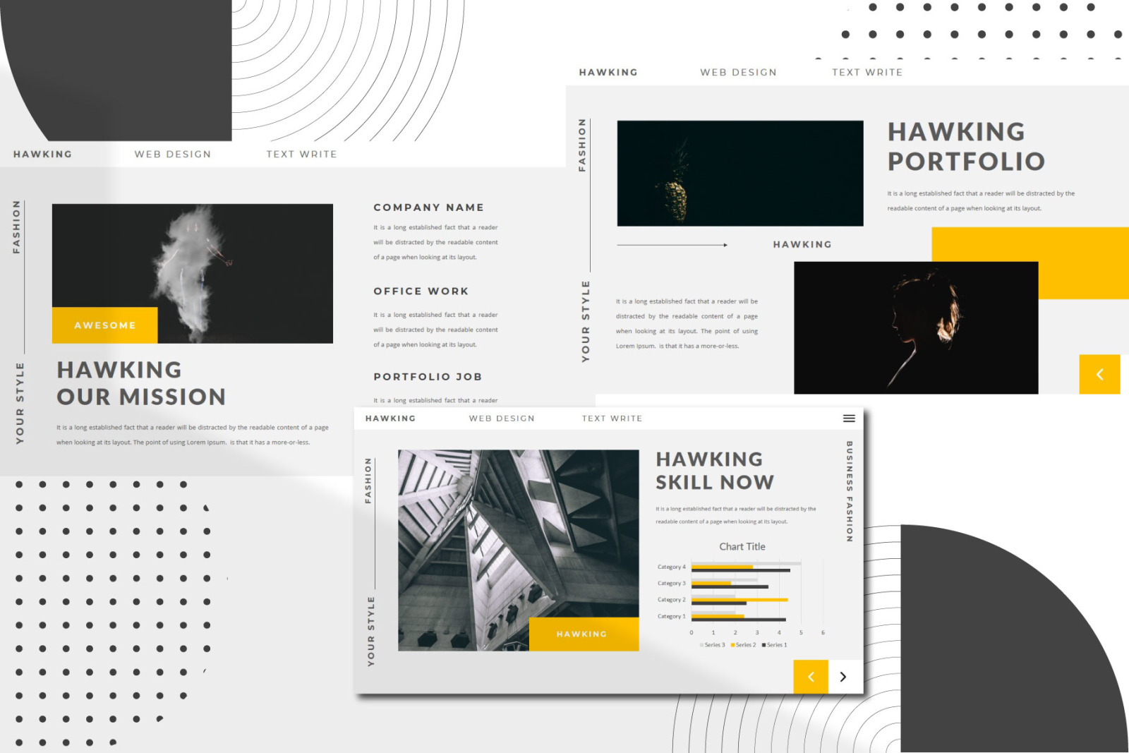 HAWKING Powerpoint Template