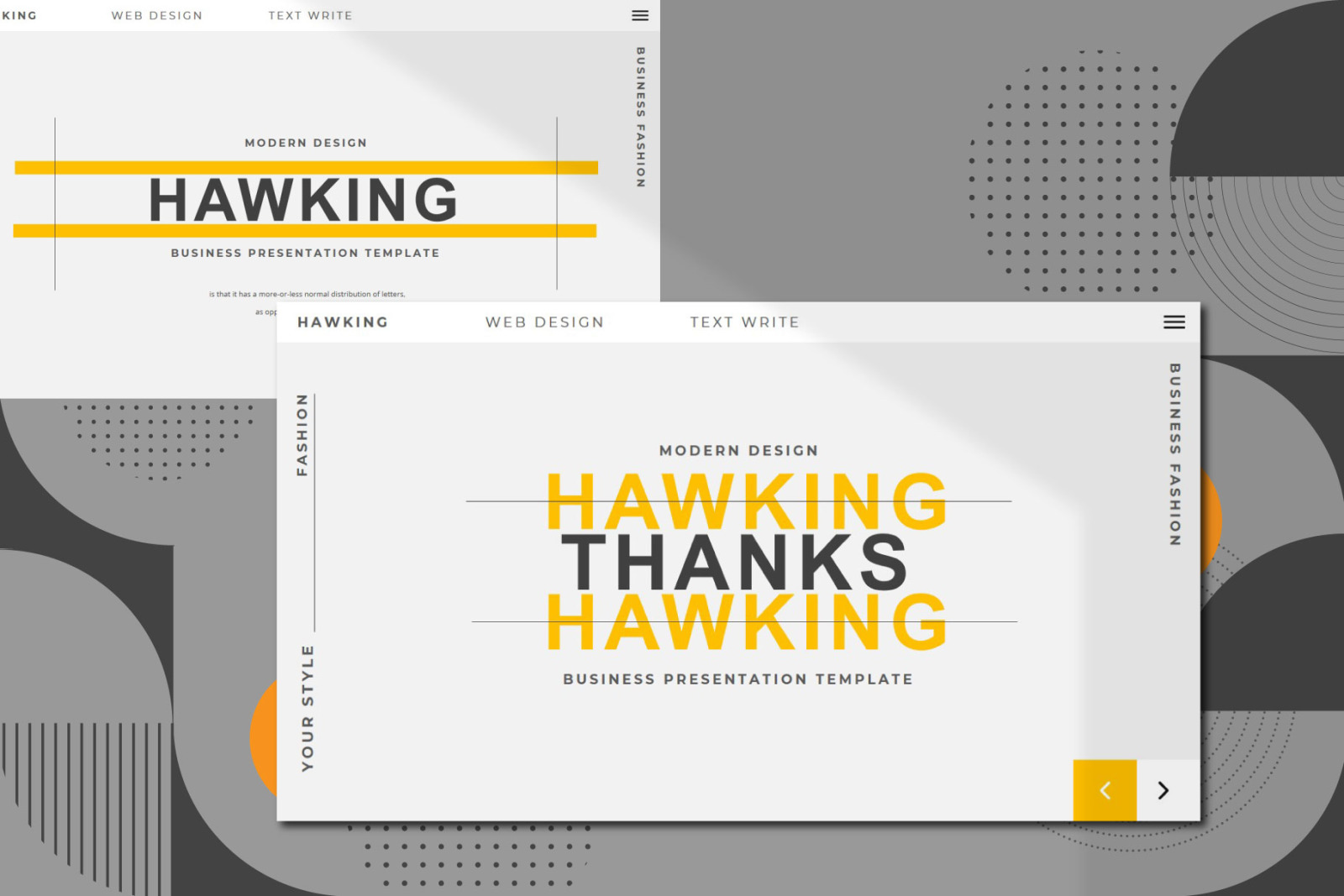 HAWKING Powerpoint Template