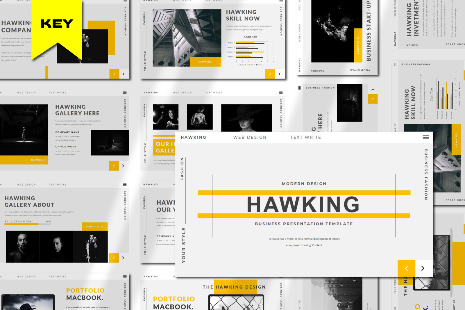 HAWKING Keynote Template