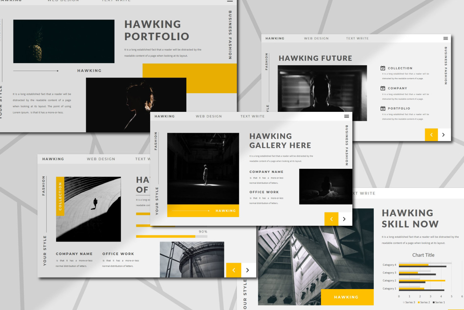 HAWKING Keynote Template