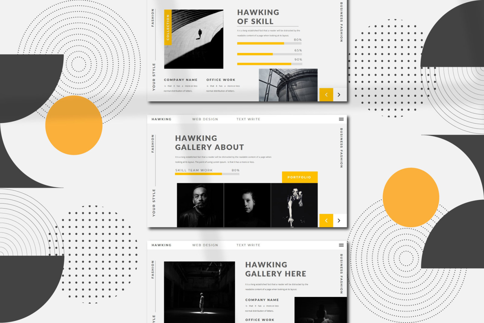 HAWKING Keynote Template