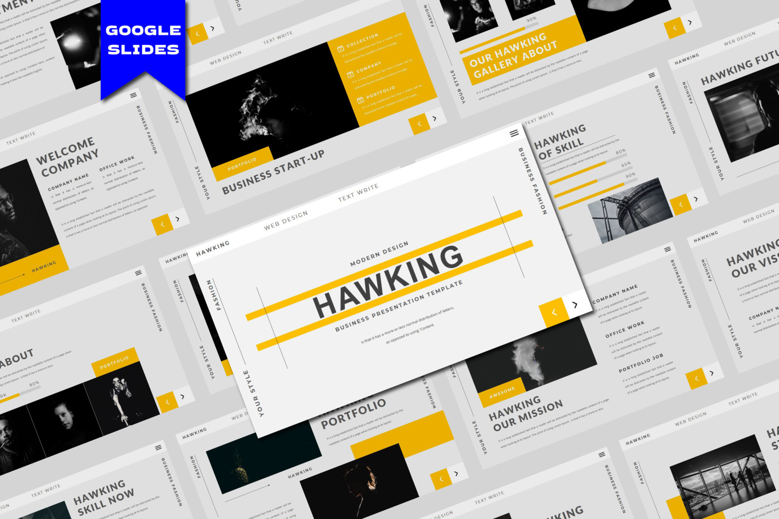 HAWKING Google Slides HAWKING Google Slides