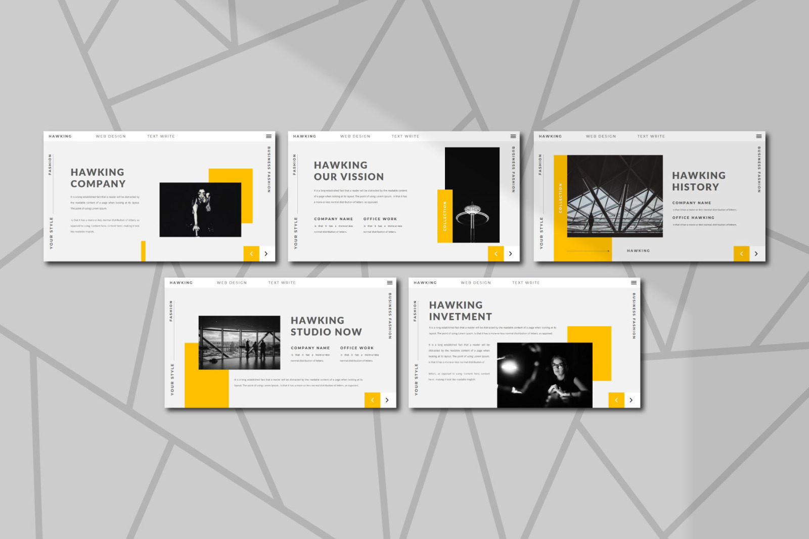 HAWKING Google Slides