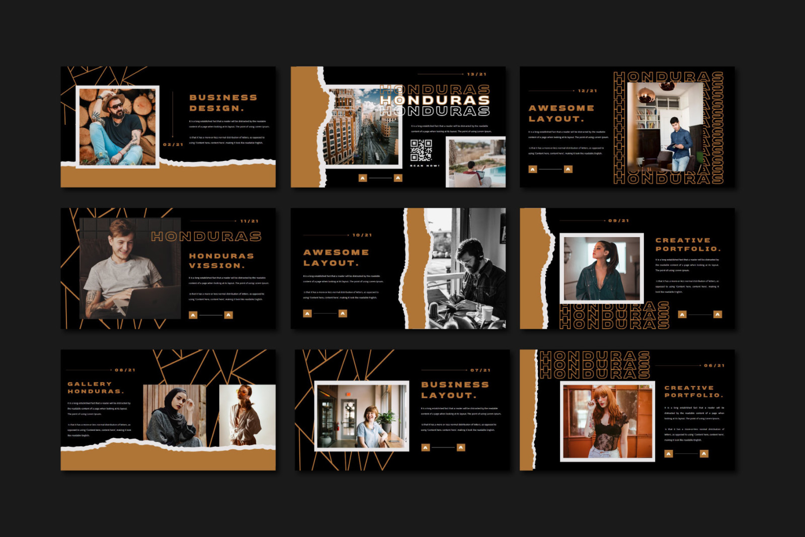 HONDURAS Powerpoint Template HONDURAS Powerpoint Template