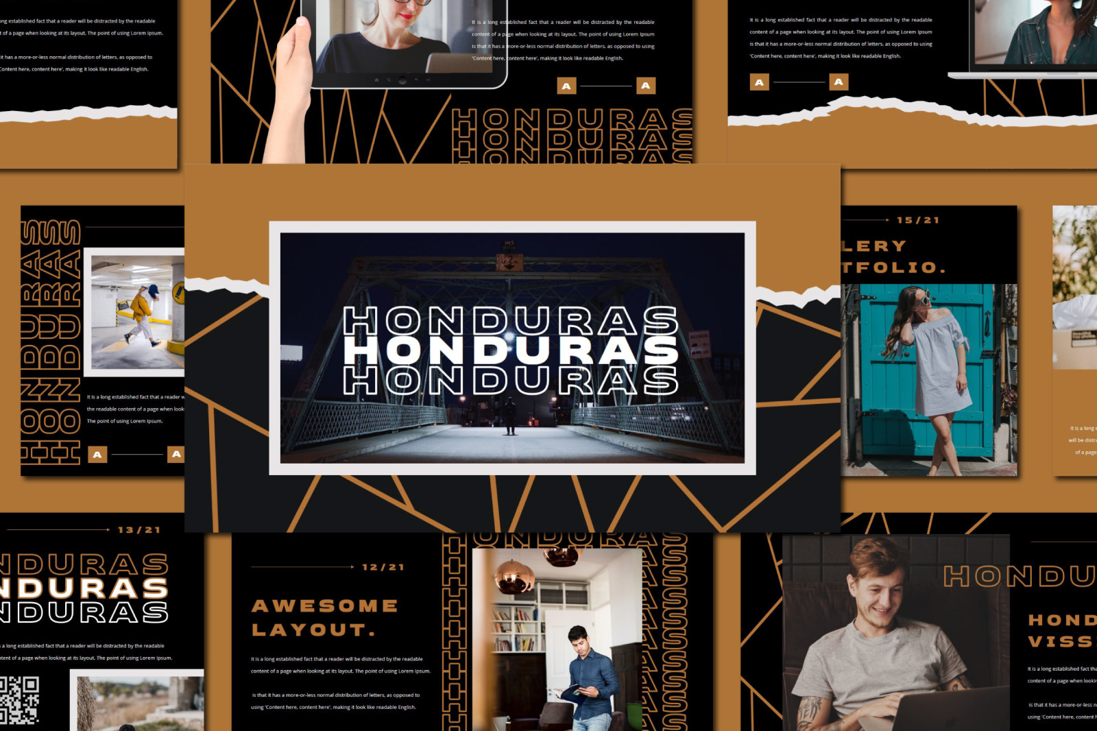 HONDURAS Keynote Template