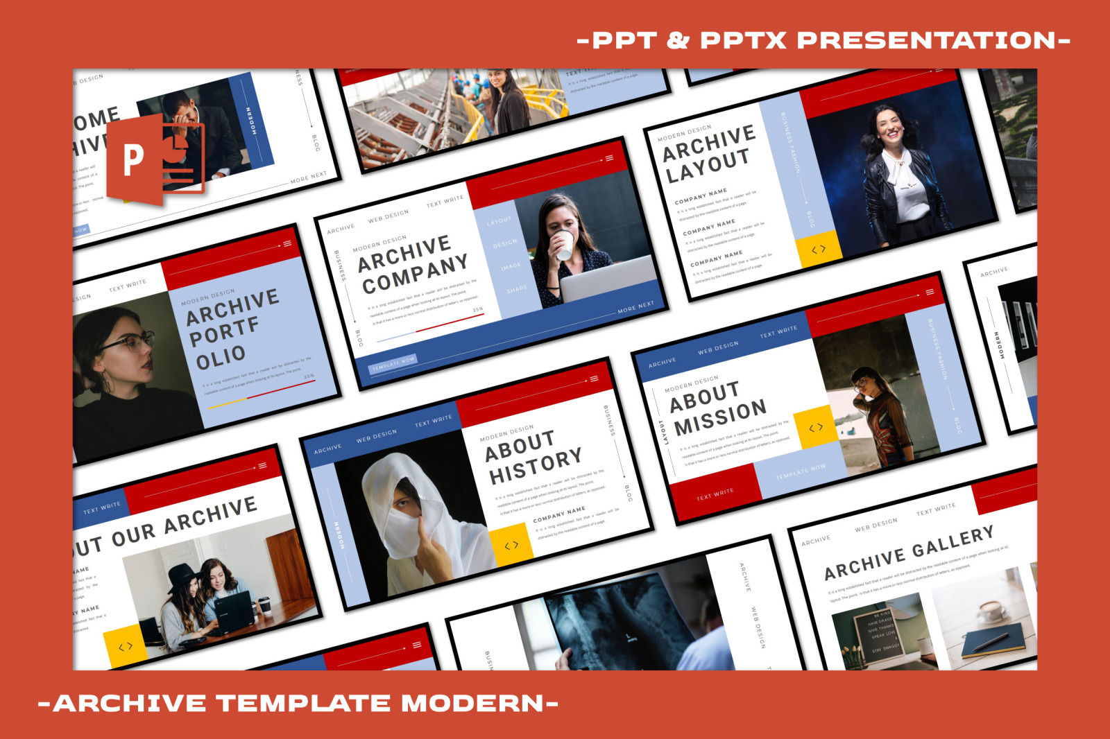 ARCHIVE Powerpoint Template ARCHIVE Powerpoint Template